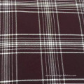 100%viscose yarn dyed fine twill check fabric